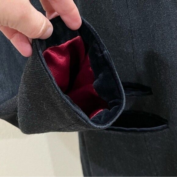 Gaisberger Vintage Black Loden Austrian Coat Size 44 - Picture 12 of 15